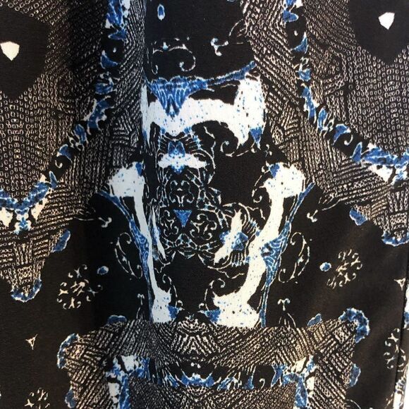 A.L.C. Womens pants Size 2 100% silk high waist pockets fold over waistband - Picture 2 of 5